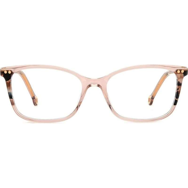 Carolina Herrera HER 0246 Lunettes de Vue Rectangulaires Pêche