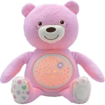 Chicco Jouet de Projection Baby Bear - Rose