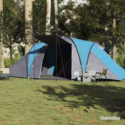 Alsavelo Tente Dôme 6 Pers Bleu