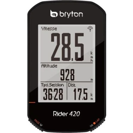 Bryton Rider 420 E GPS Vélo 2,3 pouces