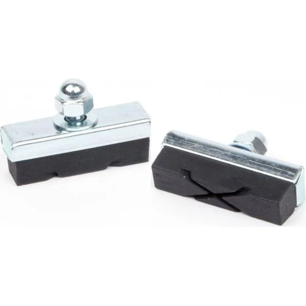 Elvedes 6813-C Patins de Frein 40 mm Noir/Argent