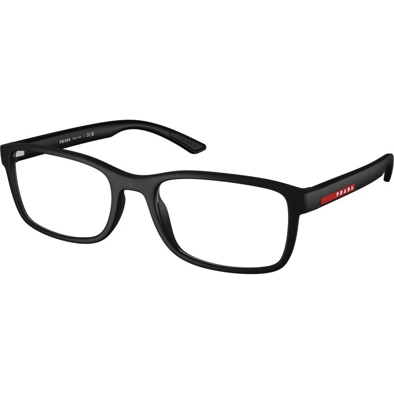 Prada Linea Rossa PS 06RV DG01O1 - Lunettes Optiques Homme Noir