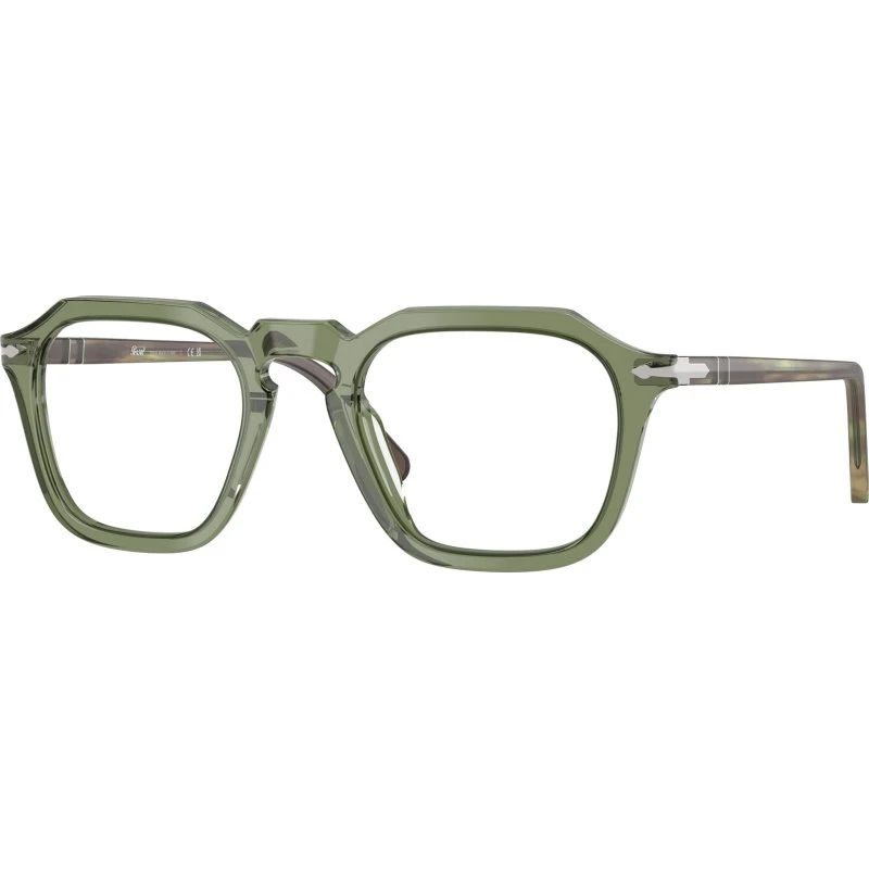 Persol PO3292V 1226 Montures Optiques Carrées en Acétate Vert