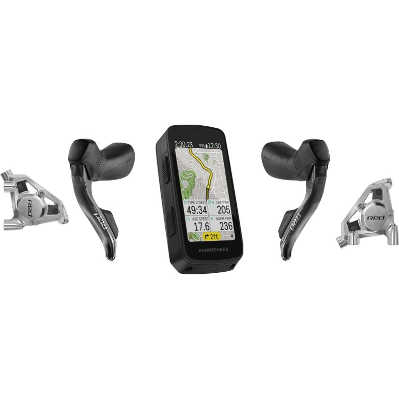 SRAM RED AXS E1 + Hammerhead Karoo Kit Rouge