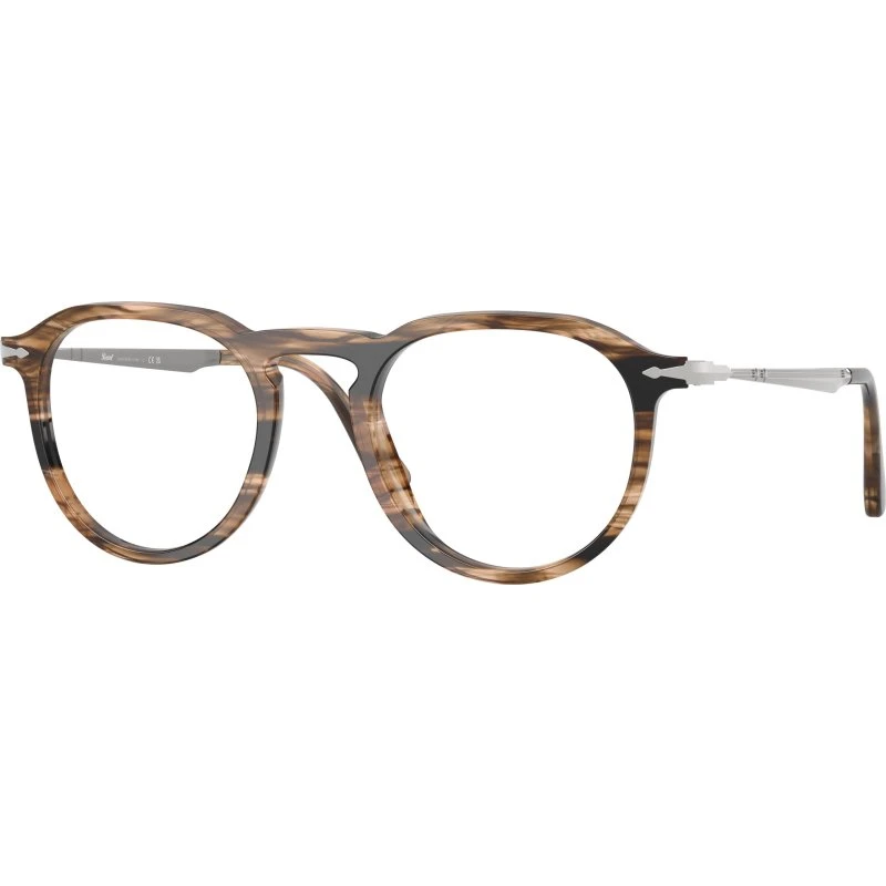 Persol PO3387V PIER 1236 - Montures Optiques en Acétate Marron