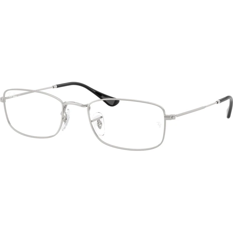 Ray-Ban RX6647 2501 Montures Optiques Métal Argent Géométrique