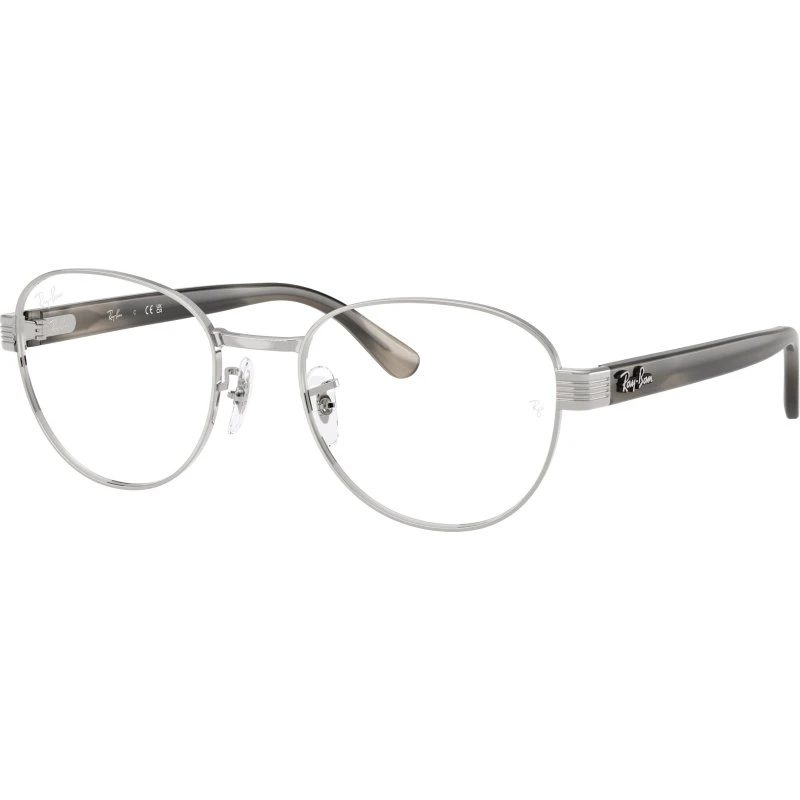 Ray-Ban RX6543 2501 Lunettes de vue Carré Métal Argent
