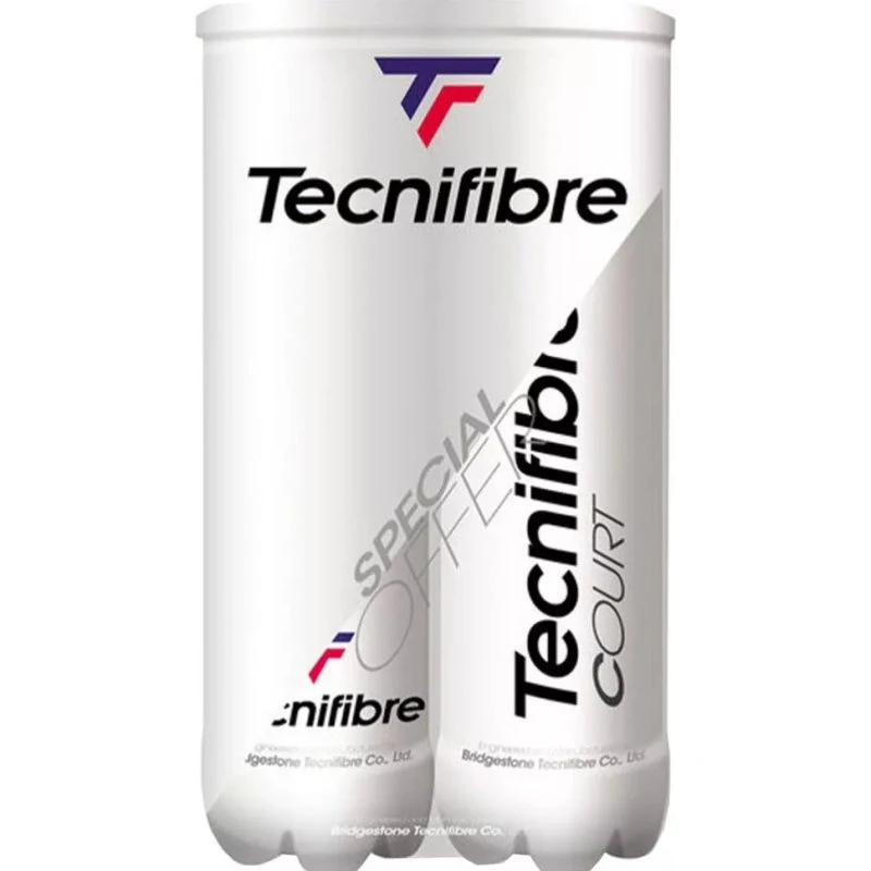 Tecnifibre Court - Bipack de 8 Balles