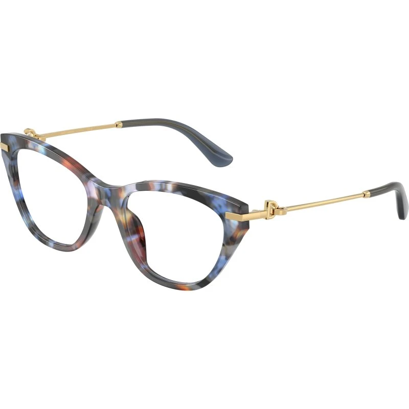 Dolce & Gabbana DG3428 Montures Optiques Papillon Bleu