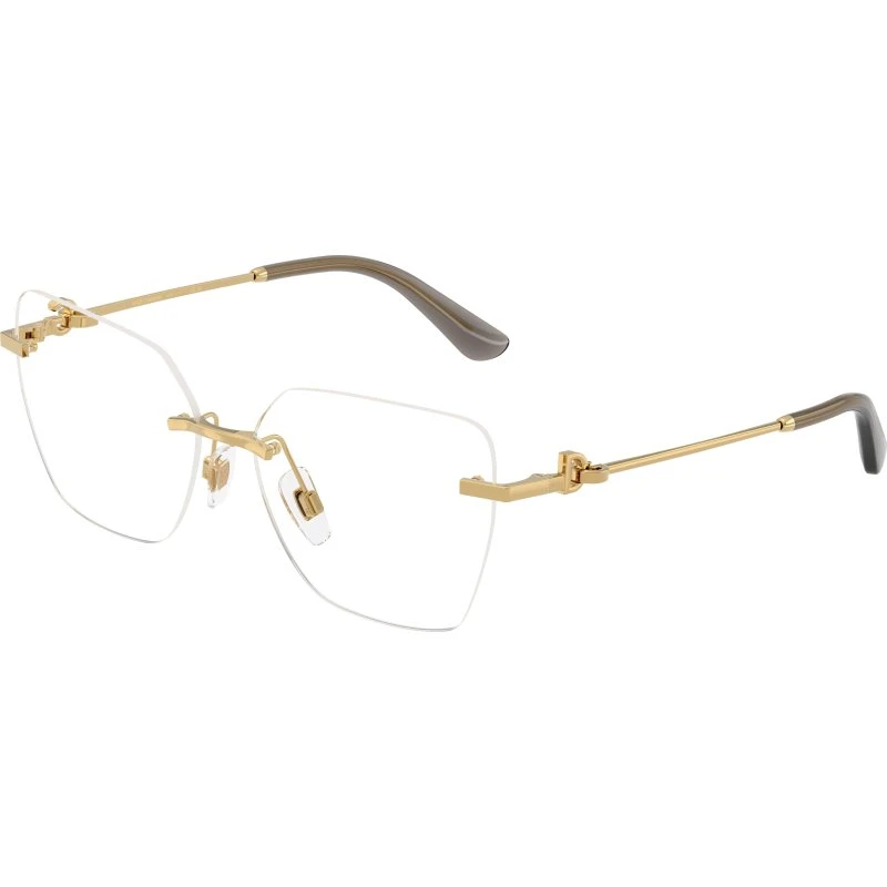 Dolce & Gabbana DG1363 02 Lunettes de Vue Cat Eye Or