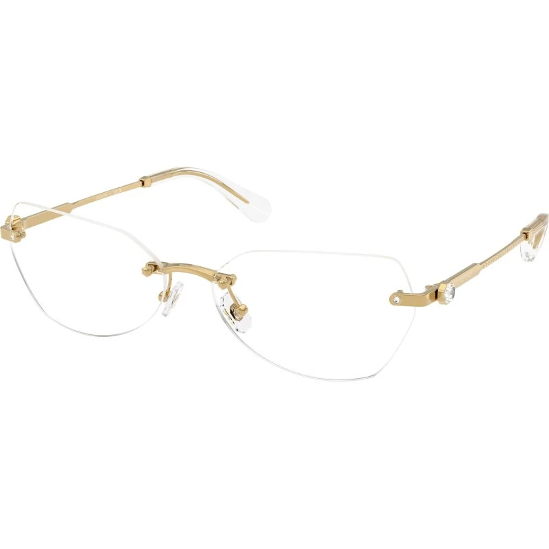 Swarovski SK1031 4004 Lunettes de Vue Géométriques Or pour Femme