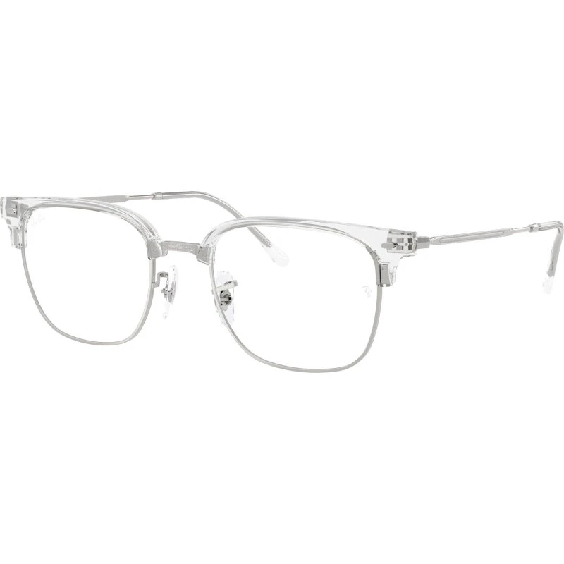 Ray-Ban RX7216 Clubmaster Lunettes de Vue Carrées Transparentes