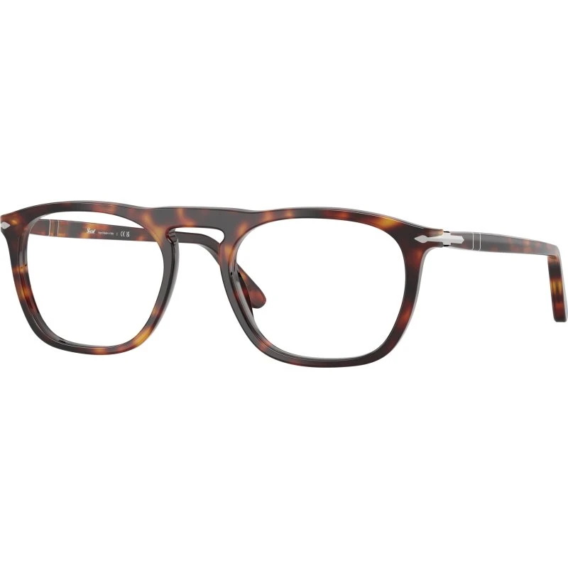 Persol PO3391V 24 - Lunettes de vue carrées en acétate écaille