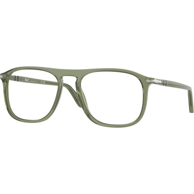 Persol PO3392V 1226 - Montures Optiques Carrées en Acétate Vert