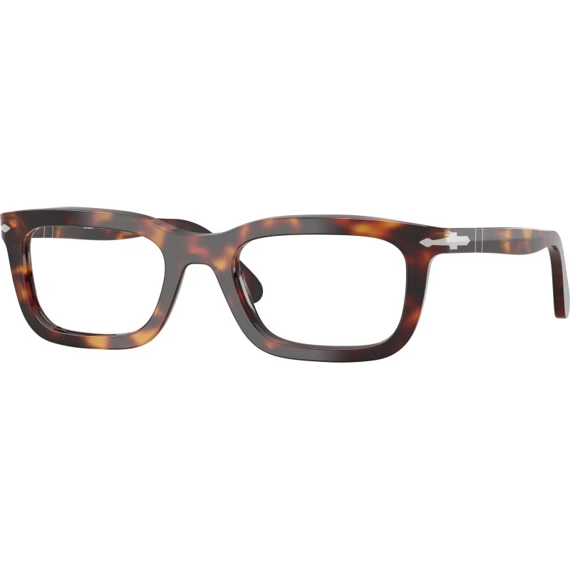Persol PO3397V 24 Lunettes Optiques Carrées en Acétate Écaille