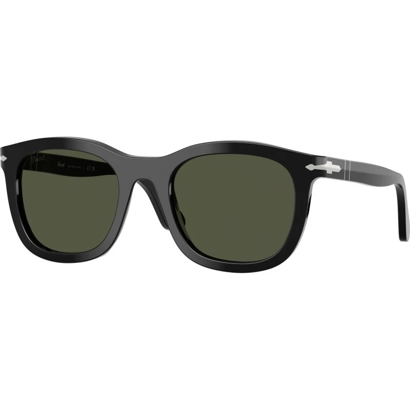 Persol PO3395S 95/31 Lunettes de soleil Pantos Noir et Vert