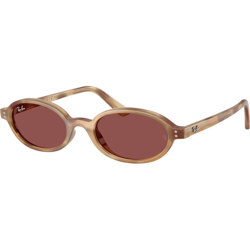 Ray-Ban RB4472 Lunettes de Soleil Écaille de Tortue et Verres Violets