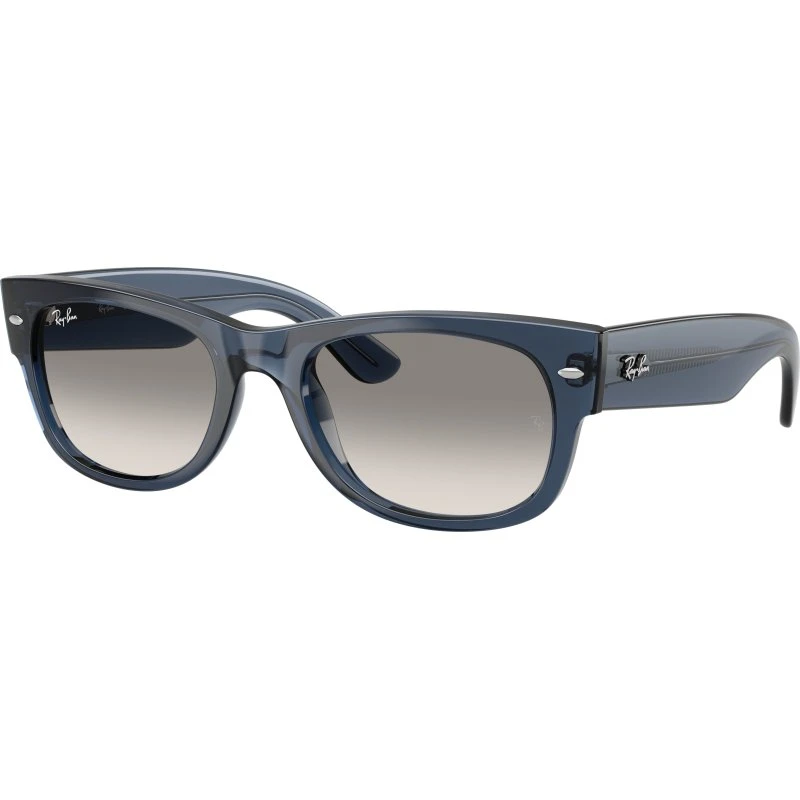 Ray-Ban RB0832S Mega Wayfarer II Lunettes de Soleil Bleu Gris