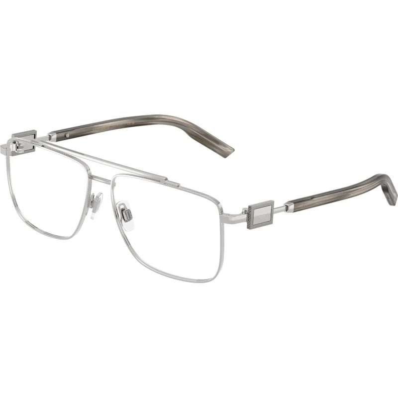 Dolce & Gabbana DG1368 05 - Lunettes de vue Pilote Argent