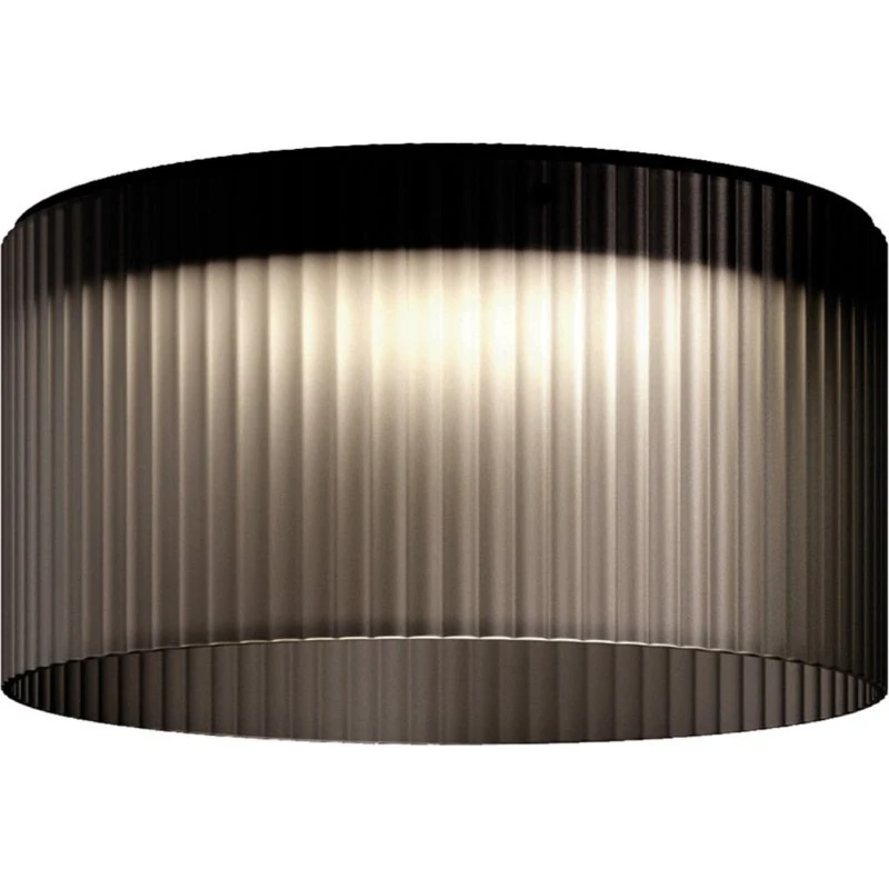 Plafonnier Giass 50 Kundalini - Verre Smokey Grey - Design Sebastian Herkner