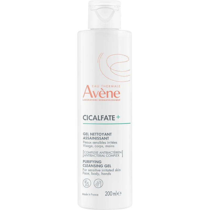 Avène Cicalfate+ Gel Nettoyant Assainissant 200 ml