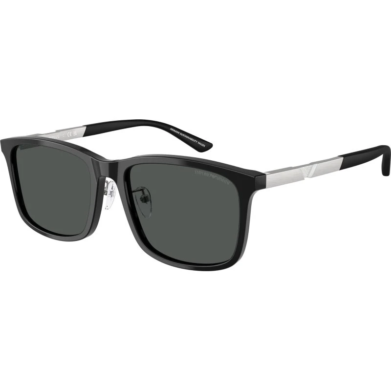Emporio Armani EA4241D Lunettes de Soleil Carrées pour Homme