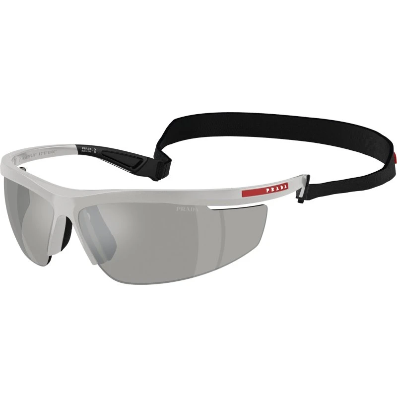 Prada Linea Rossa Homme PS A02S Lunettes de Soleil Miroir Gris