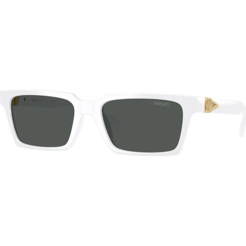 Versace Homme VE4490U 314/87 Lunettes de Soleil Carrées Blanches