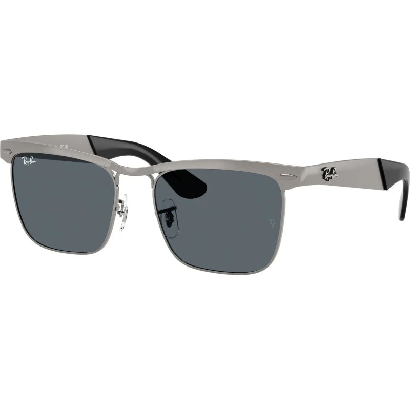 Ray-Ban RB3875 Wayfarer Deluxe Lunettes de Soleil Métal Bleu