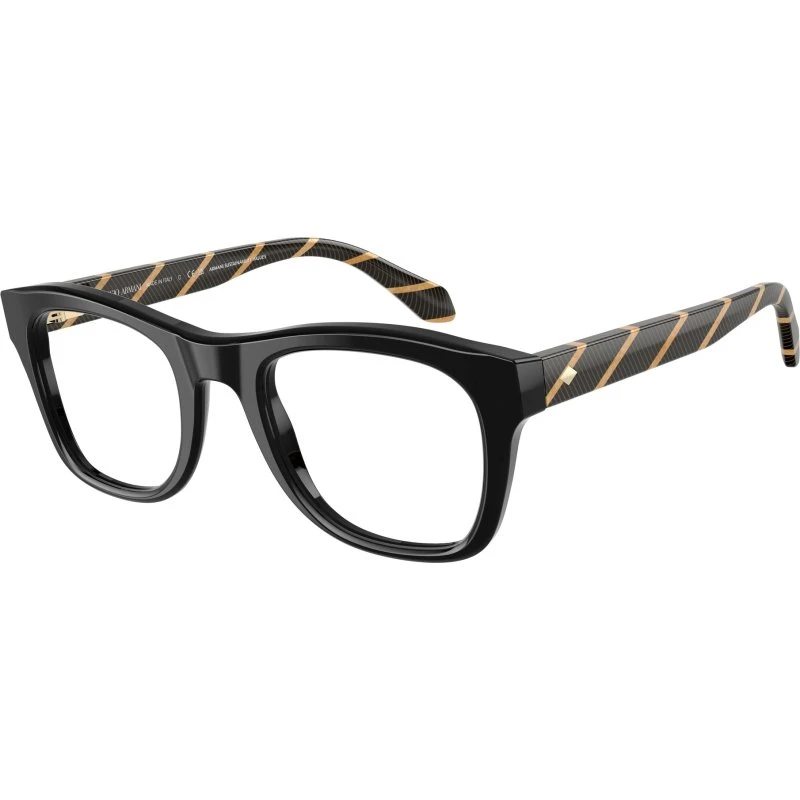 Giorgio Armani Homme AR7273 - Montures Optiques en Acétate Noir