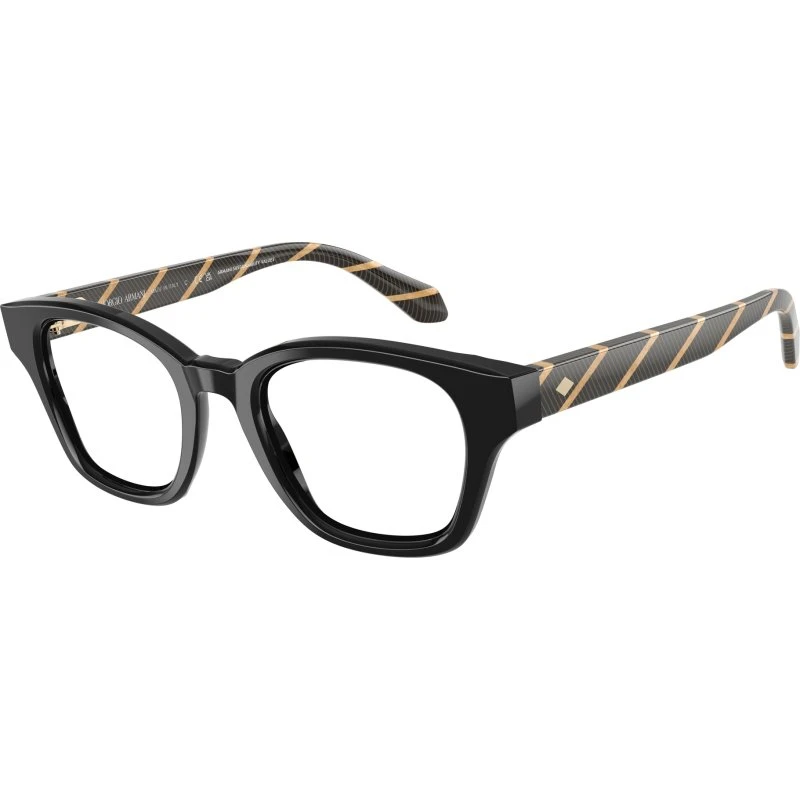 Giorgio Armani Homme AR7274 - Montures Optiques en Acétate Noir