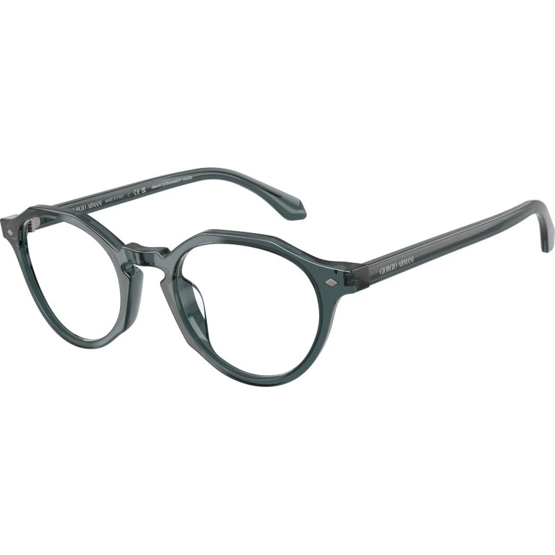 Giorgio Armani AR7264U 6171 - Montures Optiques Pantos en Acétate Gris
