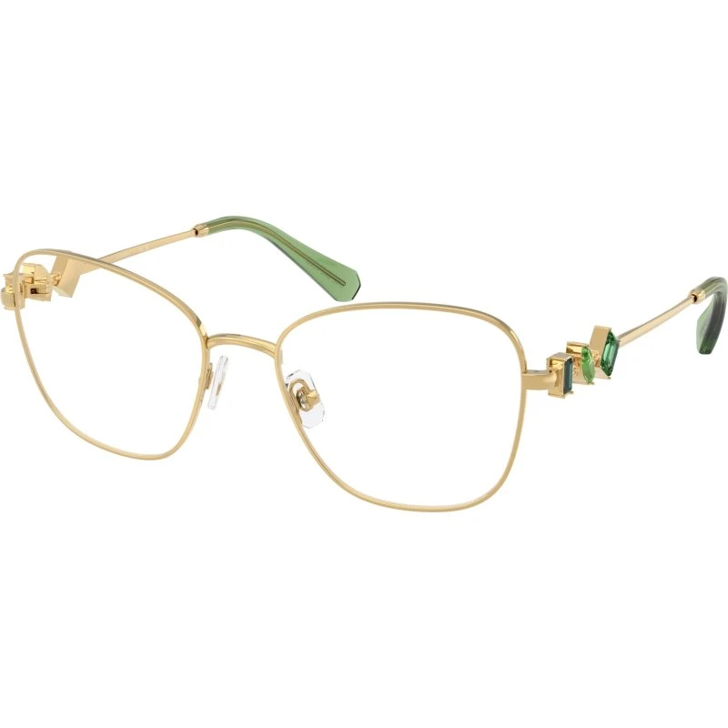 Swarovski SK1025 404G : Montures Optiques Géométriques en Métal Or