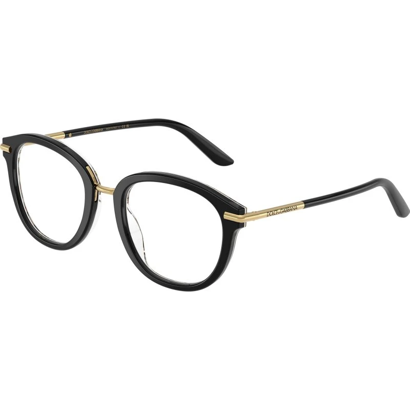 Dolce & Gabbana DG3410 Montures Optiques Pantos Noires