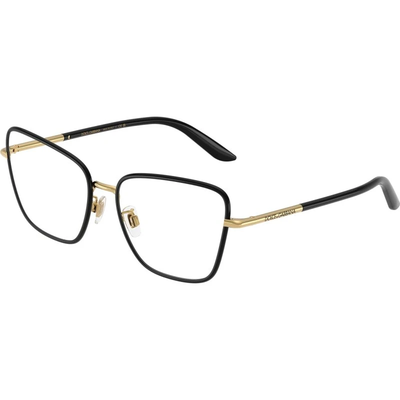 Dolce & Gabbana DG1359 Montures Optiques Cat Eye Noir