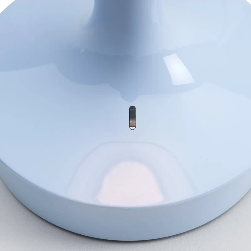 Flos Bon Jour Unplugged Lampe de Table Faded Blu