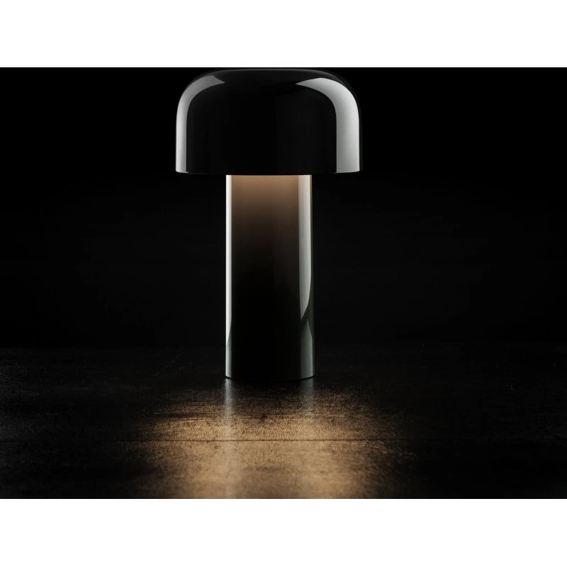 Lampe à poser LED rechargeable Bellhop Flos, Noir, 21 cm