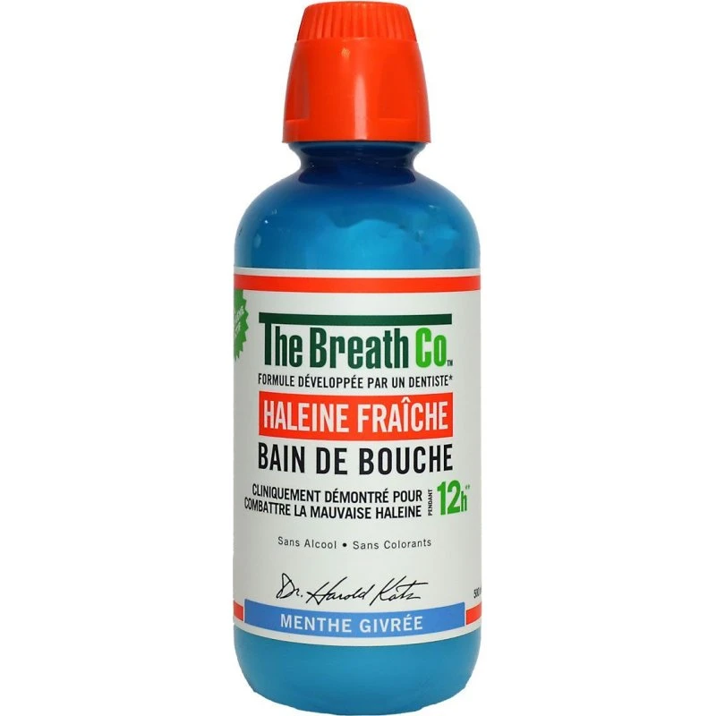 The Breath Co Bain de Bouche Menthe Givrée 500 ml