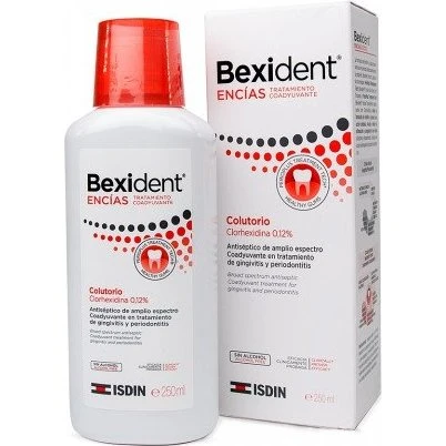 Isdin Bexident Gencives Bain de Bouche Chlorhexidine 0,12%