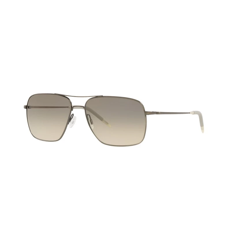 Oliver Peoples Homme OV1150S CLIFTON Lunettes de Soleil Métal Marron