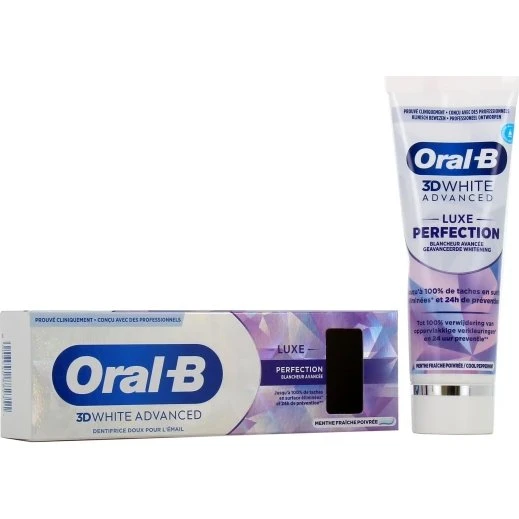 Oral-B 3D White Advanced Luxe Perfection - 2x75ml