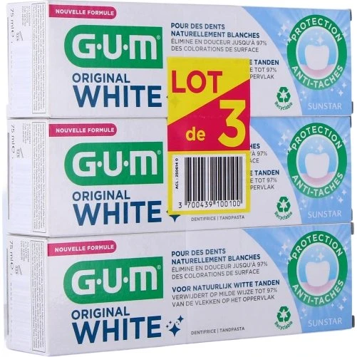 GUM Original White Dentifrice Blancheur
