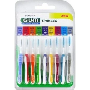 GUM Trav-ler Brossettes Interdentaires 9 unités