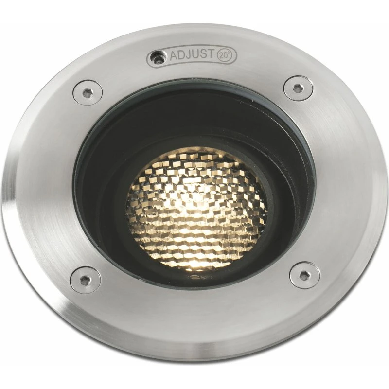 FARO BARCELONA Luminaire encastré LED Geiser, 13cm, IP67