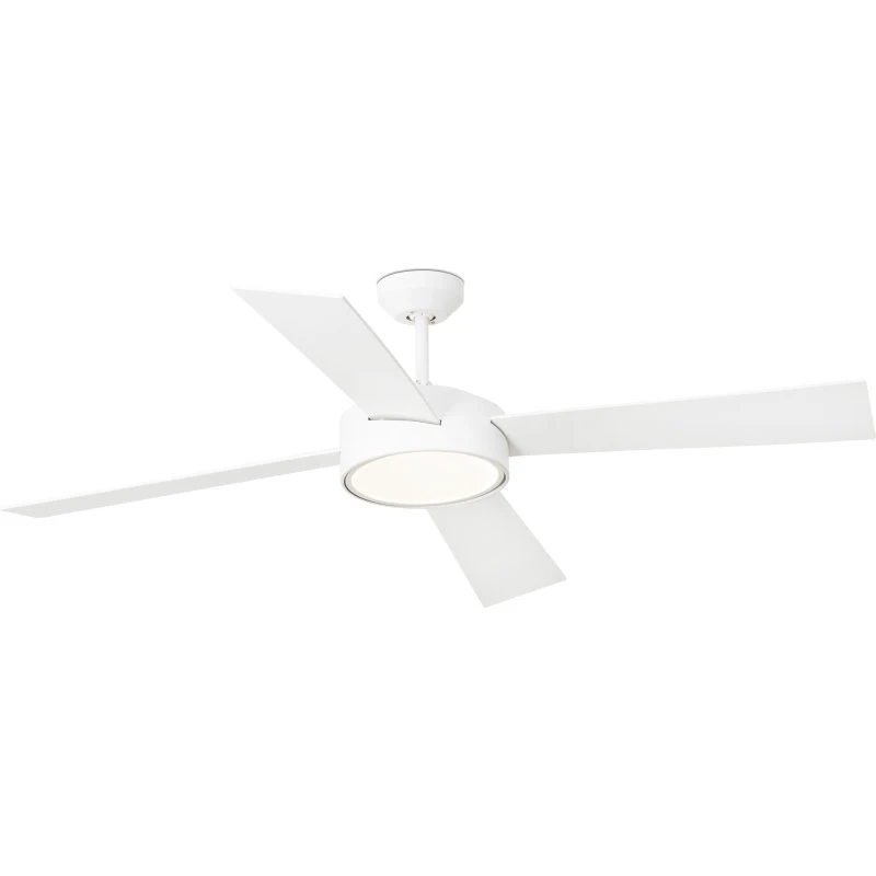 FARO BARCELONA Ventilateur de Plafond Hydra LED Blanc