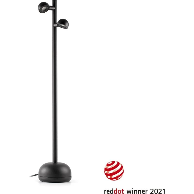 FARO BARCELONA Luminaire de terrasse LED Brot, 90 cm, Noir