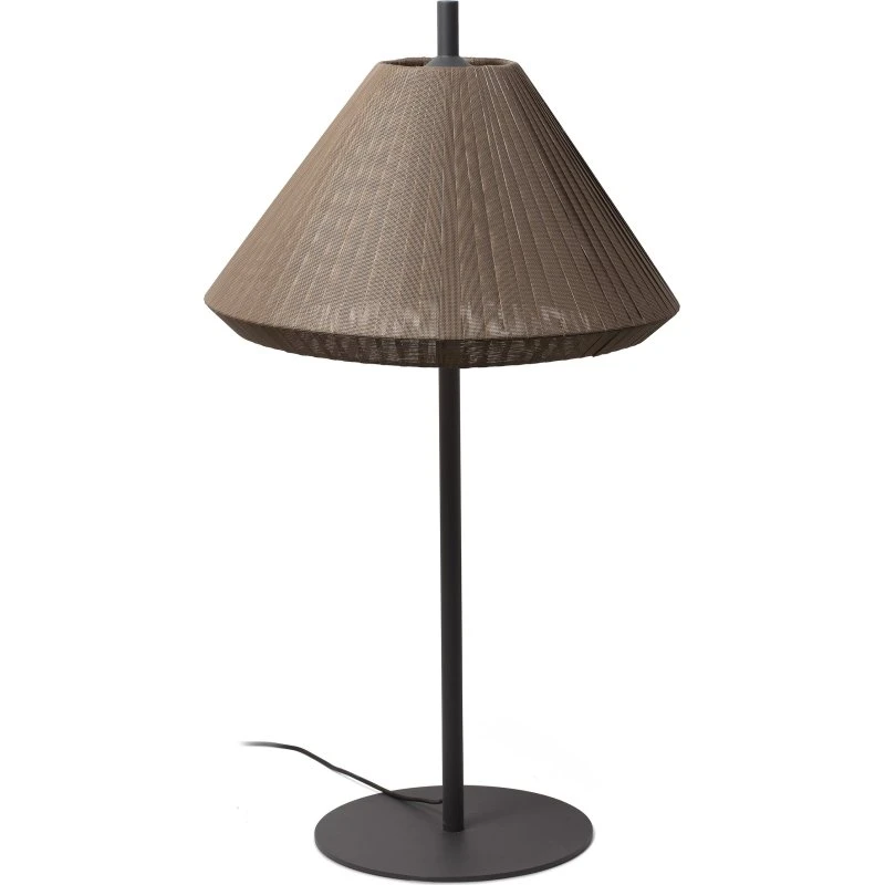 FARO BARCELONA Luminaire de terrasse Saigon IP65, 120 cm, Brun
