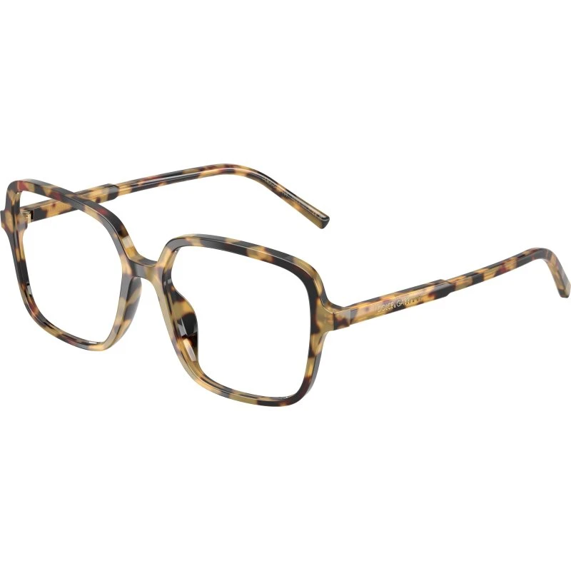 Dolce & Gabbana DG3442 512 Lunettes de Vue Carrées Écaille
