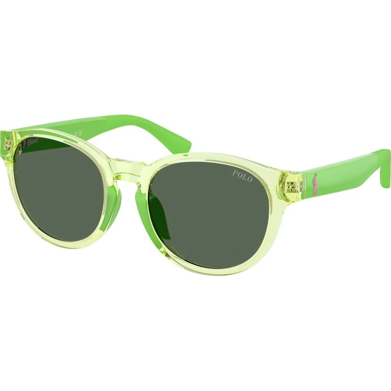 Polo Ralph Lauren Enfant Lunettes de Soleil Pantos Vertes PP9512U