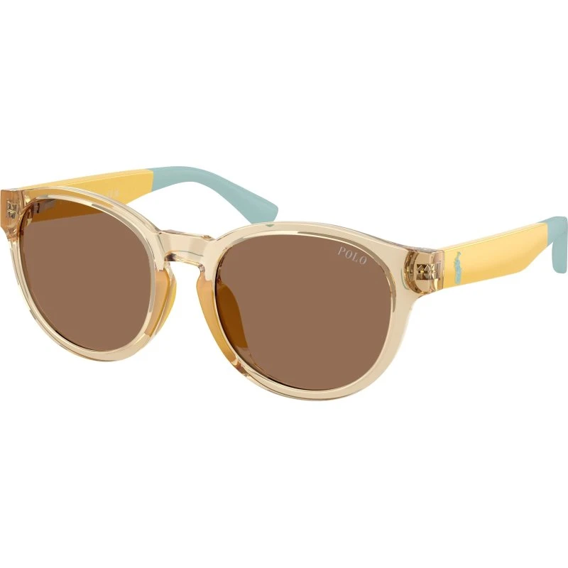 Polo Ralph Lauren Enfant Lunettes de Soleil Pantos Jaune Marron